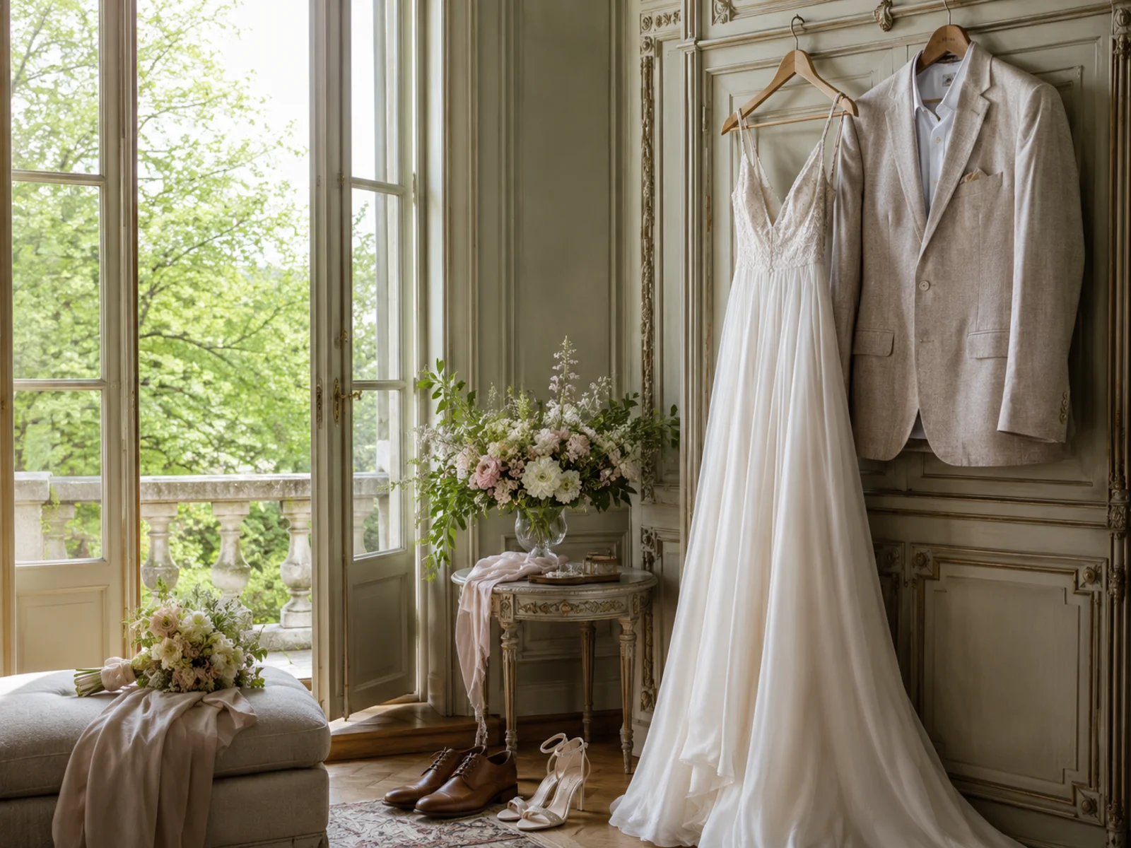 Attire considerations for a spring wedding