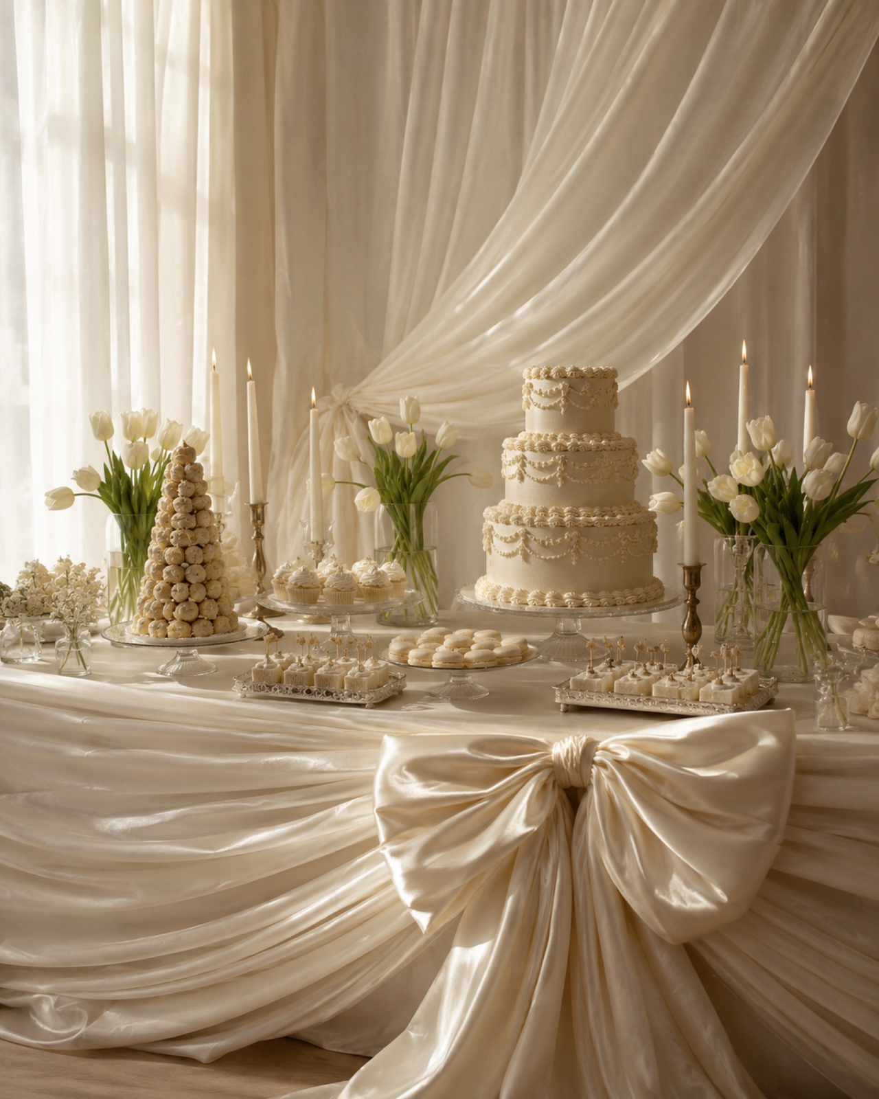 Bride giving a heartfelt toast at her wedding reception